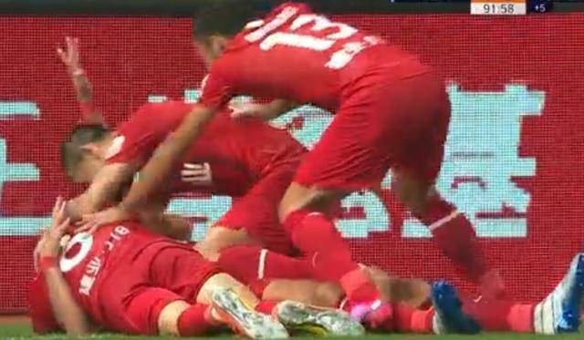  萨勒尼塔纳保级生死战逆袭，补时绝杀逃离倒数第一  